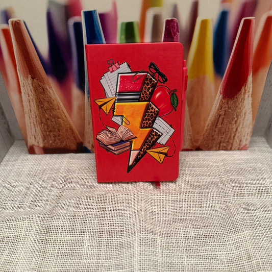 Lightning Bolt Pencil Journal