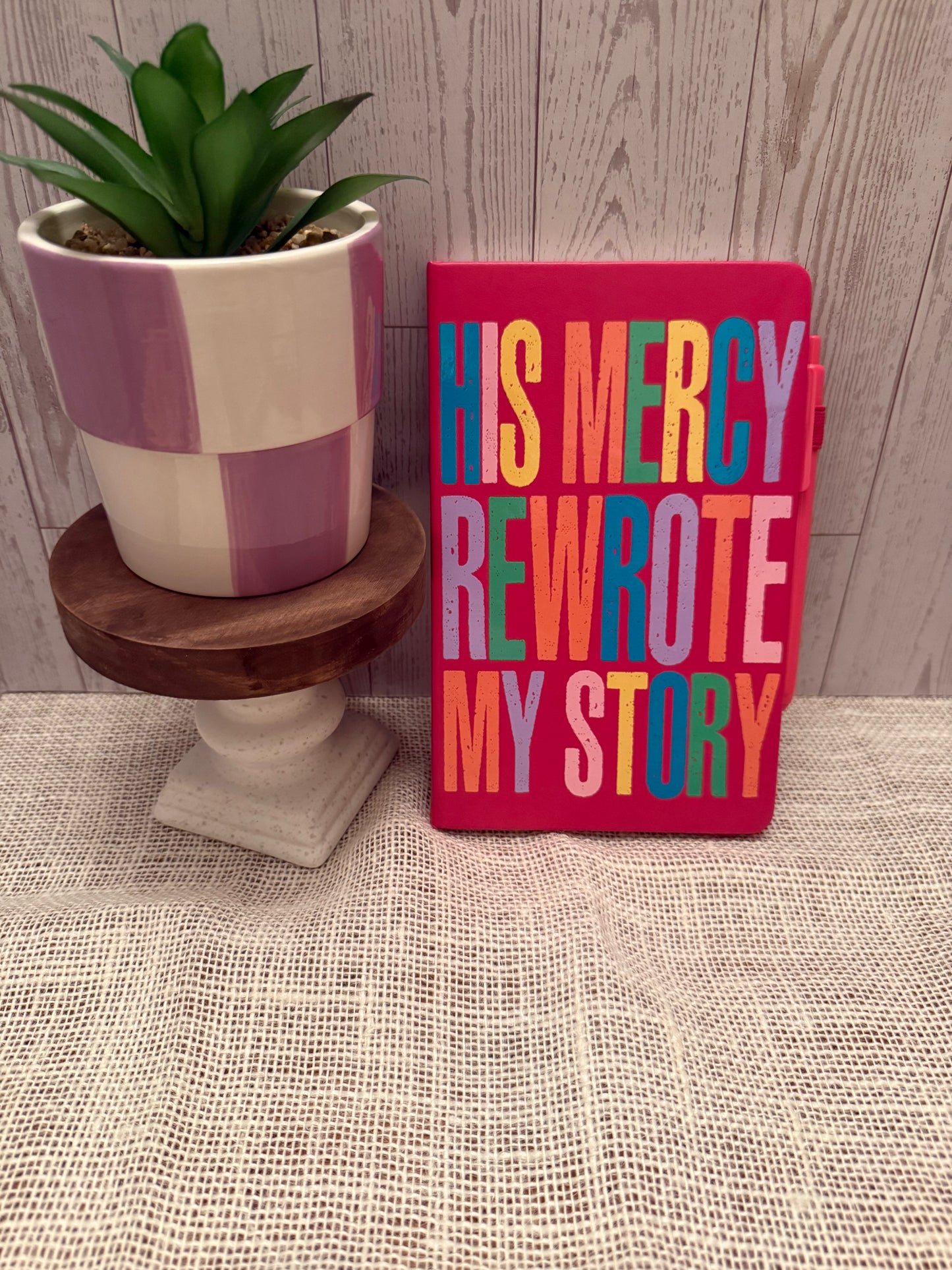 His Mercy Rewrote My Story Journal