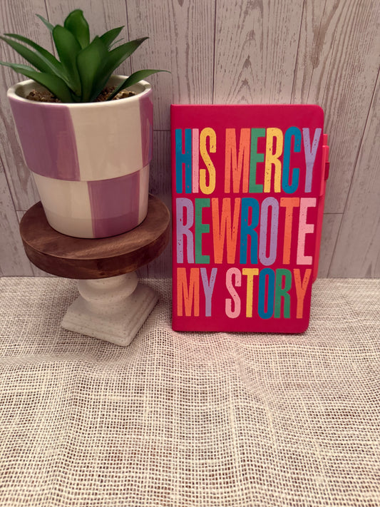 His Mercy Rewrote My Story Journal