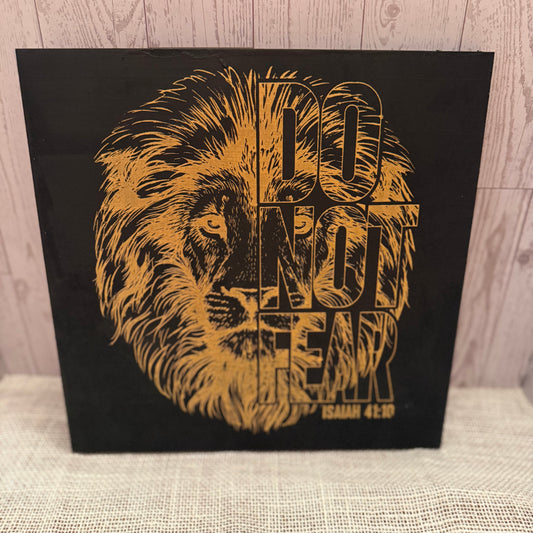 Lion Do not Fear